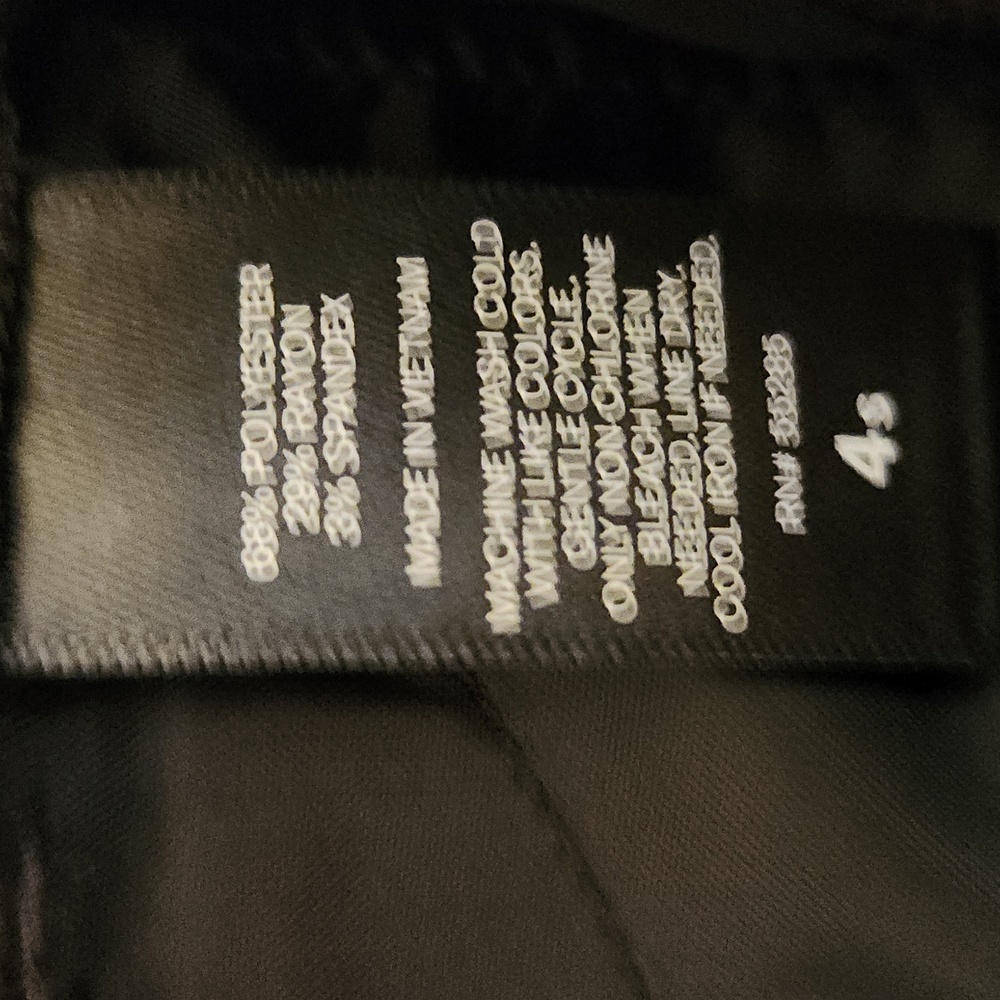 Express Barely Boot Low Rise Trousers Size 4 Short - image 8